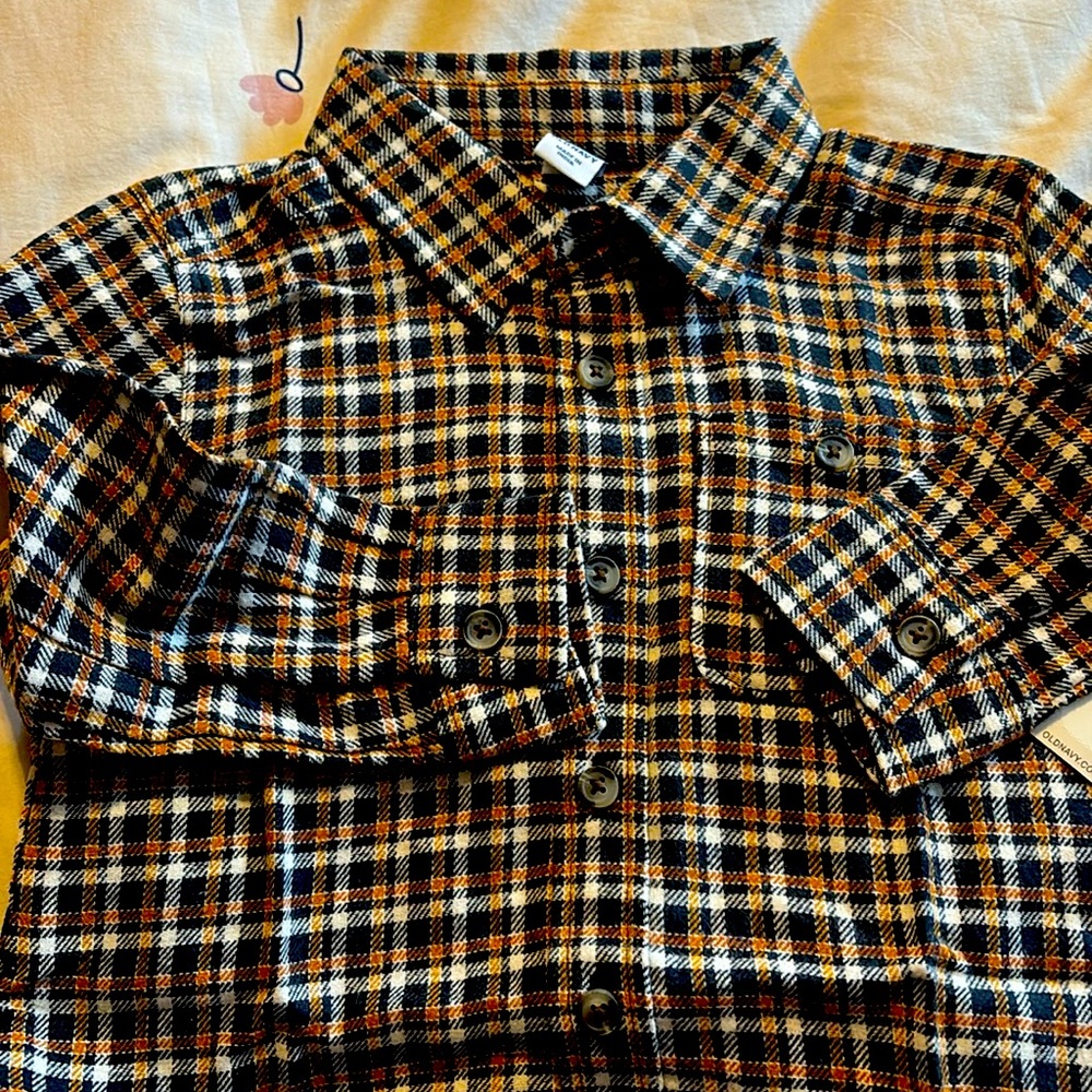 Toddler button down shirt